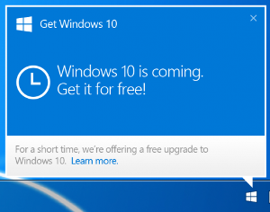 free window 8 update